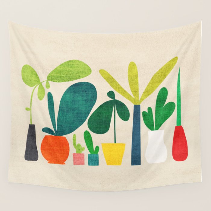 Greens Wall Tapestry Gallery Image 1