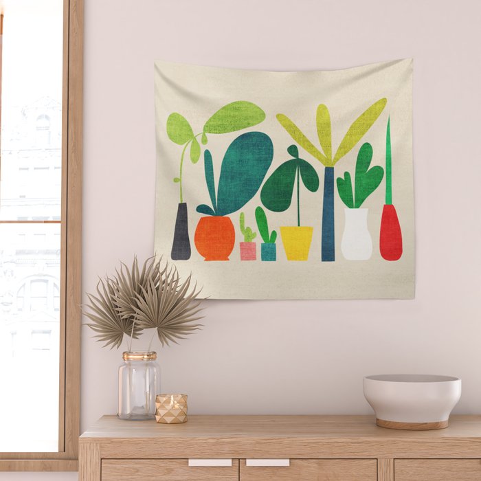 Greens Wall Tapestry Gallery Image 2