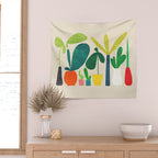 Greens Wall Tapestry Gallery Image 2