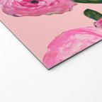Pink Peonies on Blush Welcome Mat Gallery Image 2