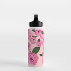 Pink Peonies on Blush Water Bottle Gallery Image 3