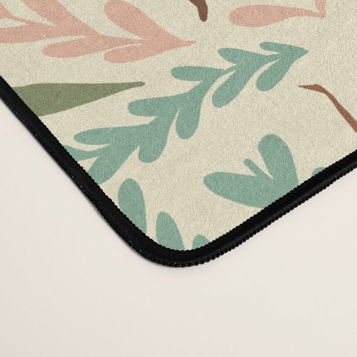 Dancing Foliage // Body Positive Ladies Desk Mat Gallery Image 4