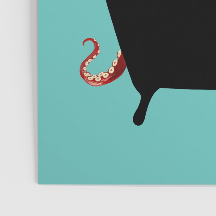 Giant Squid in Bathtub Poster Gallery Image 3