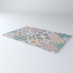 Mediterranean Decorative Tile Print XVI Rug Gallery Image 3