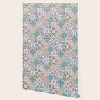 Mediterranean Decorative Tile Print XVI Wallpaper Gallery Image 2