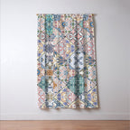 Mediterranean Decorative Tile Print XVI Window Curtain Gallery Image 3
