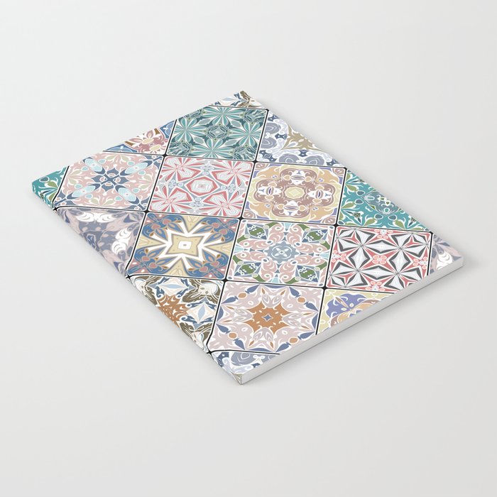 Mediterranean Decorative Tile Print XVI Notebook Gallery Image 1