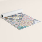 Mediterranean Decorative Tile Print XVI Yoga Mat Gallery Image 2