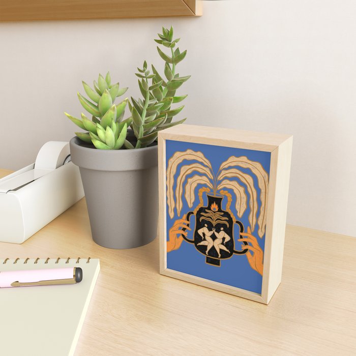 Let's Meet Again Mini Art Print Gallery Image 2