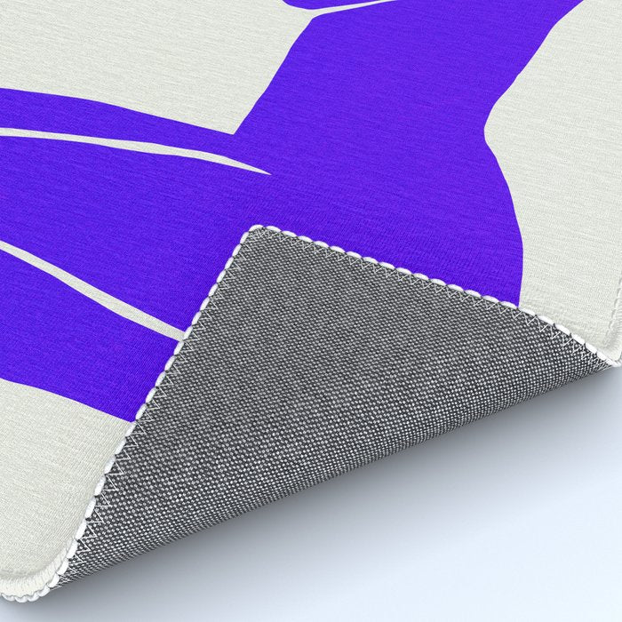 Nude I: Electric Ultramarine Blue Edition Rug Gallery Image 4