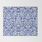 Chinoiserie Lady Throw Blanket Gallery Image 2