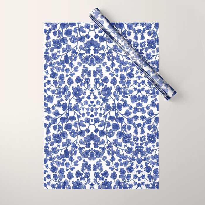 Chinoiserie Lady Wrapping Paper Gallery Image 1