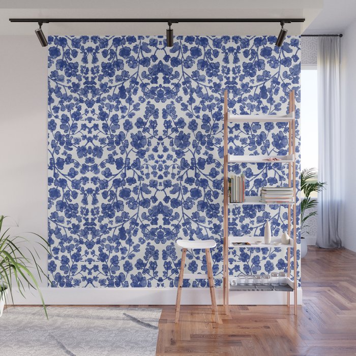 Chinoiserie Lady Wall Mural Gallery Image 1