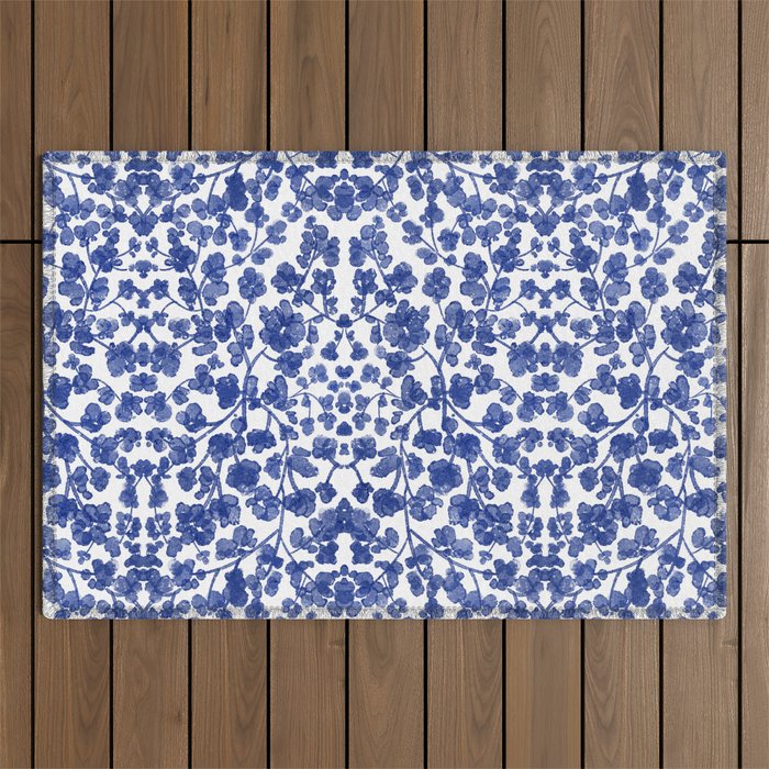 Chinoiserie Lady Outdoor Rug Gallery Image 1