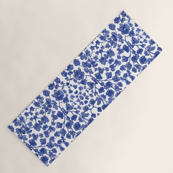 Chinoiserie Lady Yoga Mat Gallery Image 1
