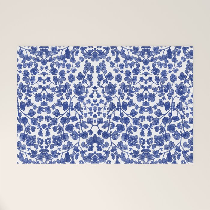 Chinoiserie Lady Welcome Mat Gallery Image 1