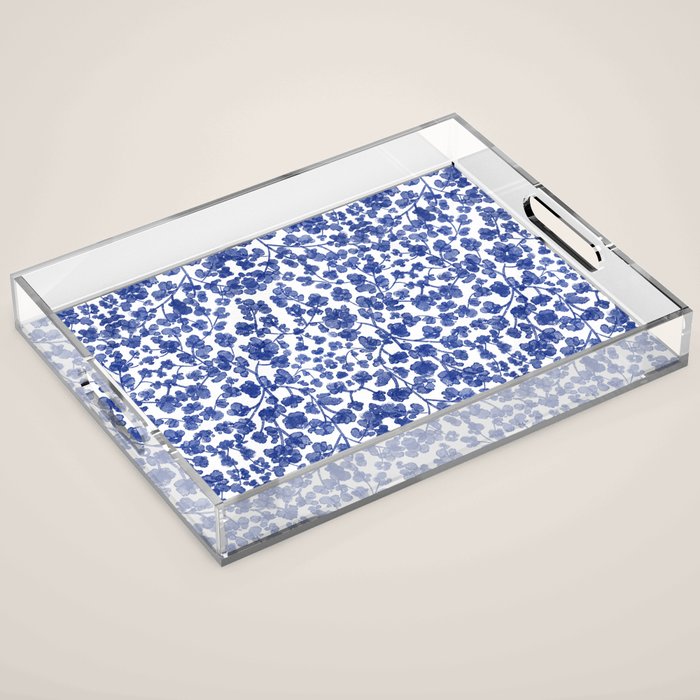 Chinoiserie Lady Acrylic Tray Gallery Image 1