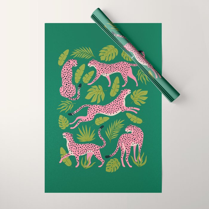 The Stare: Pop Tropical Edition Wrapping Paper Gallery Image 1