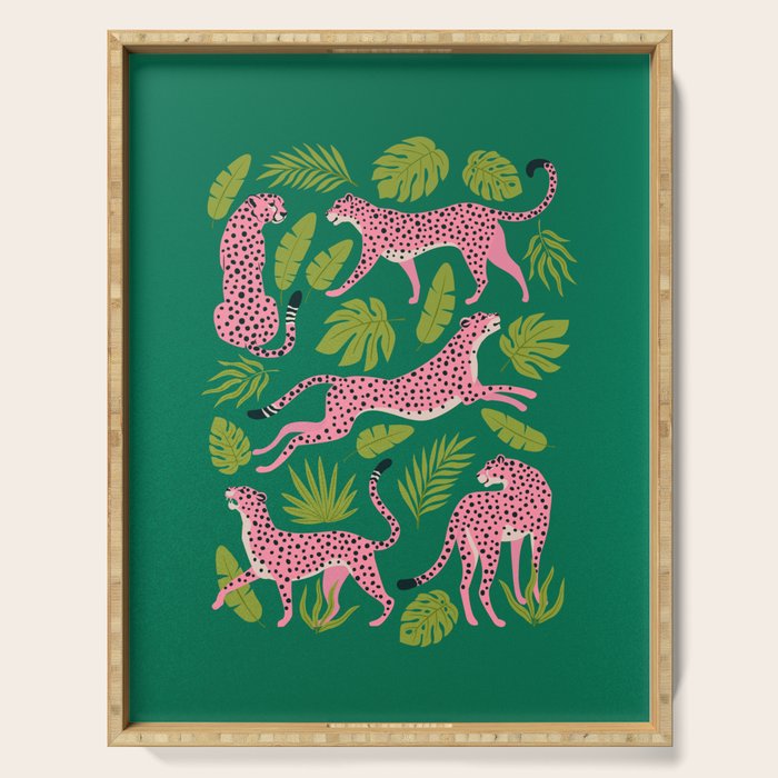 The Stare: Pop Tropical Edition Serving Tray Gallery Image 1