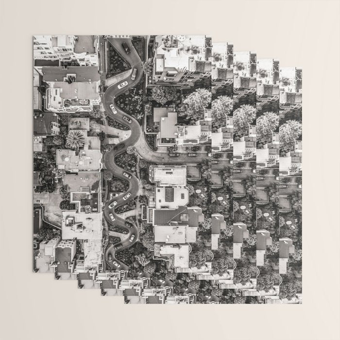 Lombard Street, San Francisco Wrapping Paper Gallery Image 3