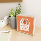 Aquarius Persimmon Mini Art Print Gallery Image 2