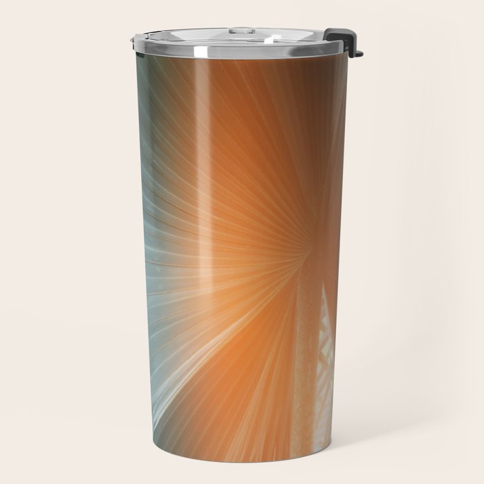 Bismarck Flare - Modern Photography Print Travel Mug Gallery Image 2
