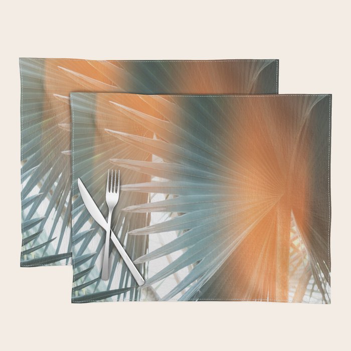Bismarck Flare - Modern Photography Print Placemat Gallery Image 1