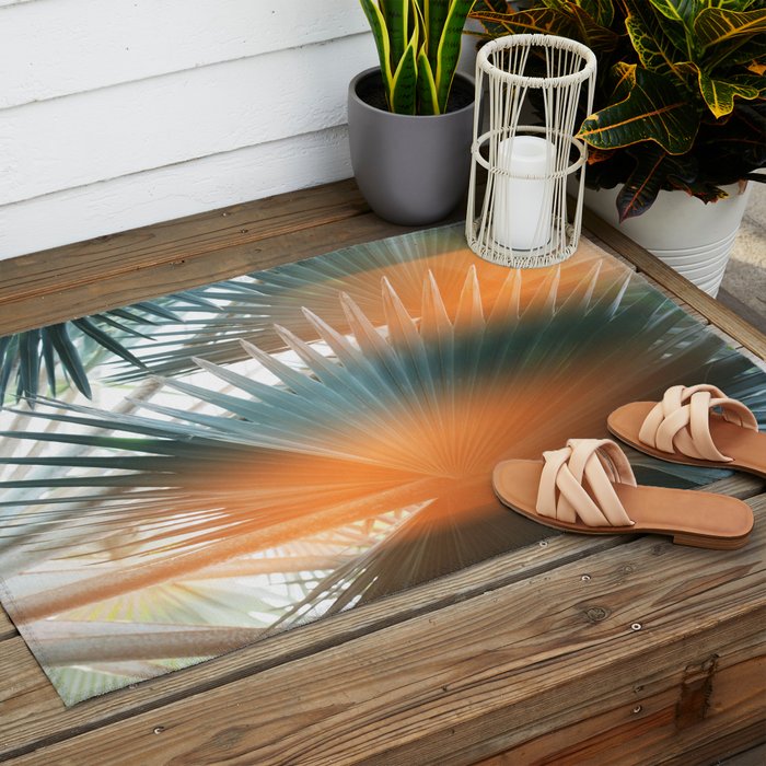 Bismarck Flare - Modern Photography Print Outdoor Rug Gallery Image 2