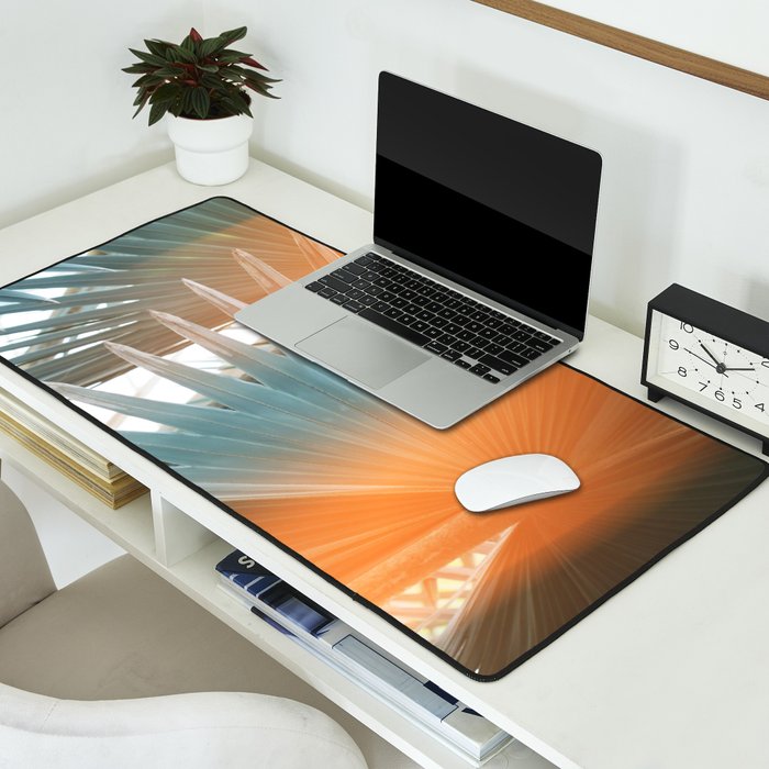 Bismarck Flare - Modern Photography Print Desk Mat Gallery Image 2