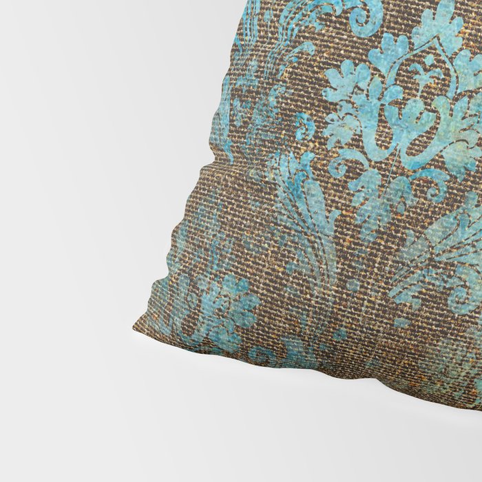 Aged Damask Texture 4 Pillow Sham Gallery Image 4