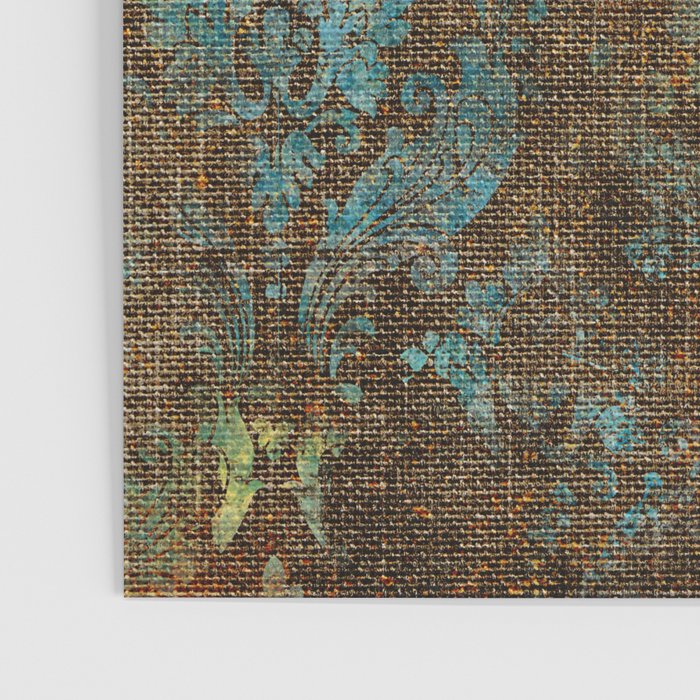 Aged Damask Texture 4 Poster Gallery Image 3