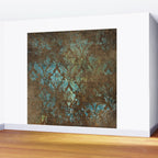 Aged Damask Texture 4 Wall Mural Gallery Image 2