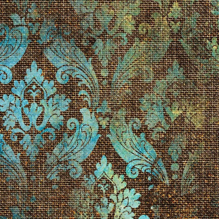 Aged Damask Texture 4 Coffee Mug Gallery Image 2