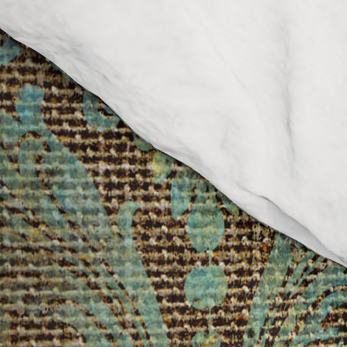 Aged Damask Texture 4 Comforter Gallery Image 4