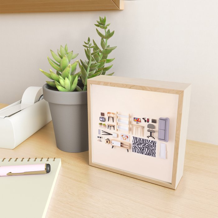 Dollhouse inventory / beige Mini Art Print Gallery Image 2