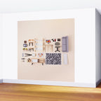 Dollhouse inventory / beige Wall Mural Gallery Image 2