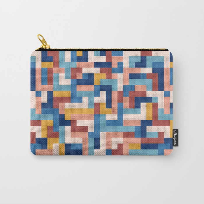 Boho M Tetris C Carry All Pouch Gallery Image 1