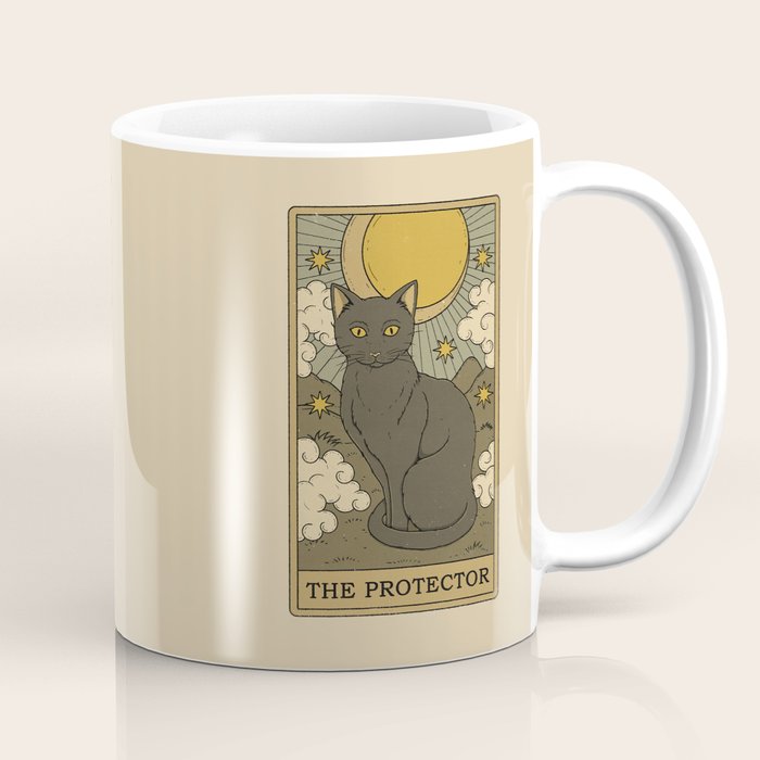 The Protector - Cat Tarot Coffee Mug Gallery Image 1