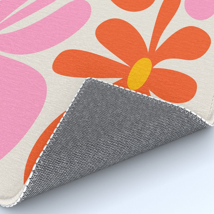 Bloom: Peach Matisse Color Series 04 Rug Gallery Image 4