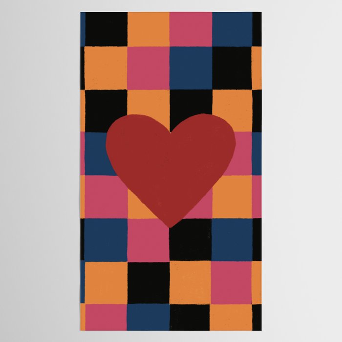 The heart Tablecloth Gallery Image 2