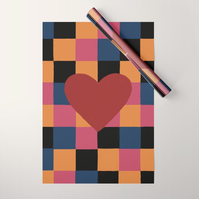 The heart Wrapping Paper Gallery Image 1