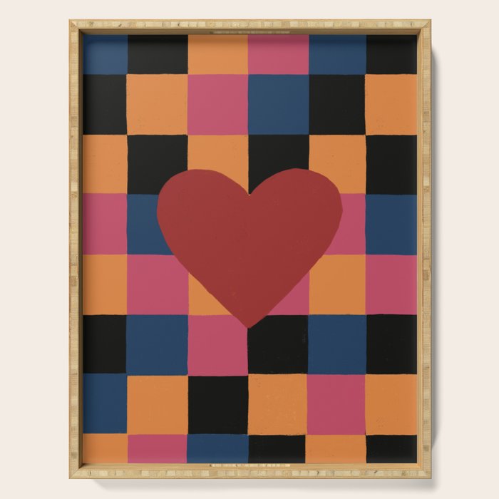 The heart Serving Tray Gallery Image 1