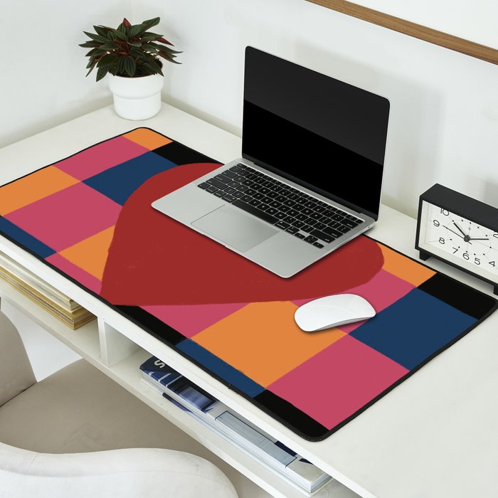 The heart Desk Mat Gallery Image 2