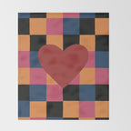 The heart Throw Blanket Gallery Image 2