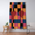 The heart Window Curtain Gallery Image 5