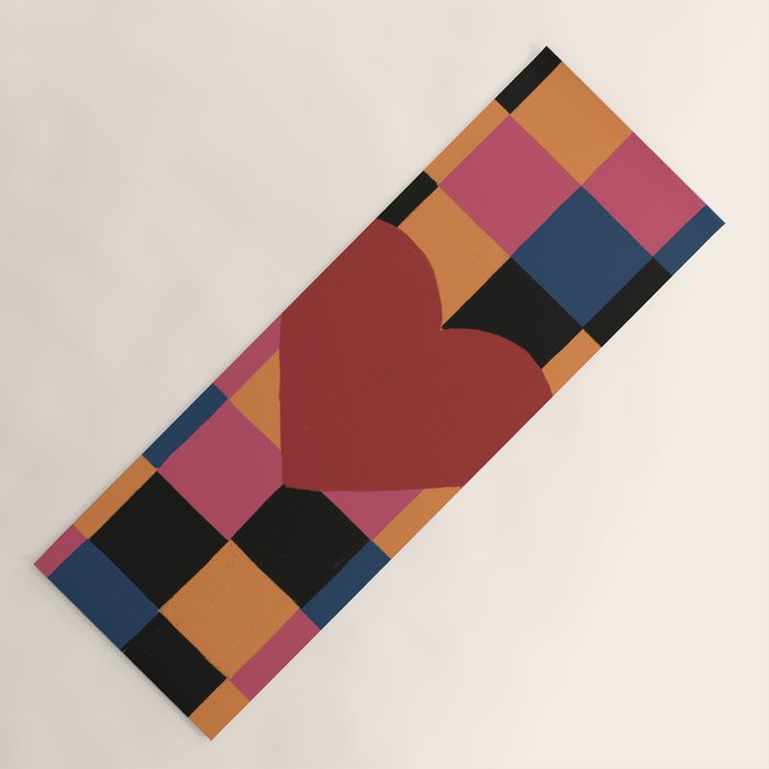 The heart Yoga Mat Gallery Image 1