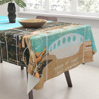 60s UFO sightings Tablecloth Gallery Image 3