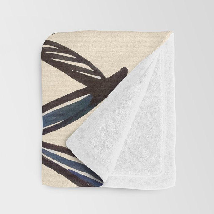 Deep Sea Stripes Throw Blanket Gallery Image 3