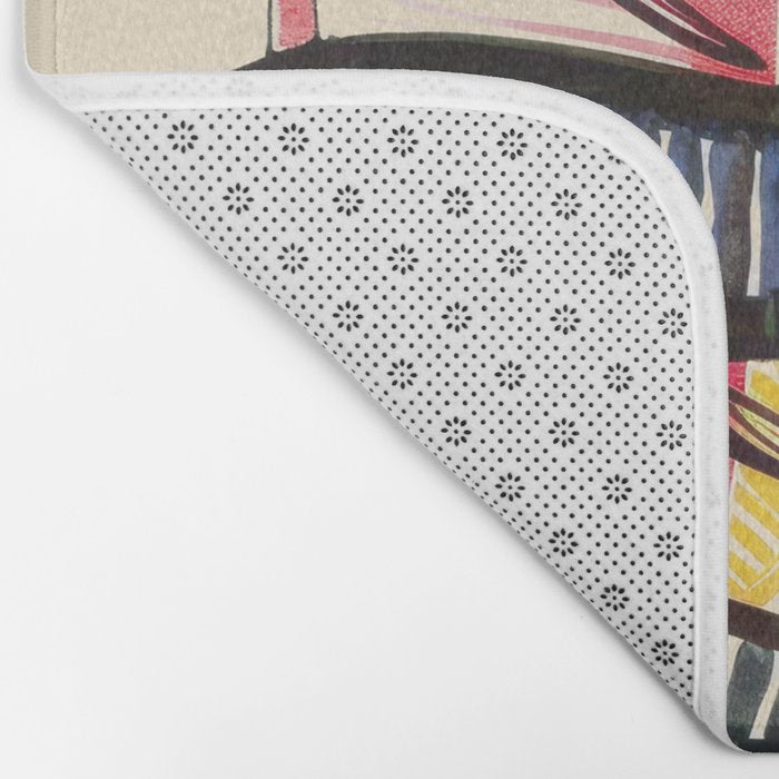 Deep Sea Stripes Bath Mat Gallery Image 2