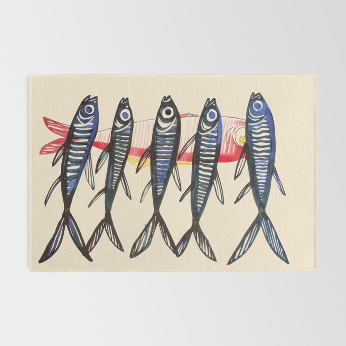 Deep Sea Stripes Rug Gallery Image 2